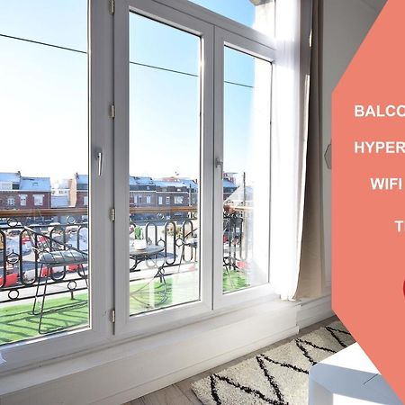 Chic Appart Design - Hyper Centre - Tramway - Free Wifi - Lerelaisdodile12 Валансьен Экстерьер фото